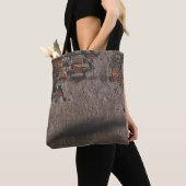 Tote Bag Mur avec briques cassées (De près)