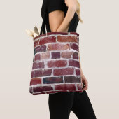 Tote Bag Mur Brown en brique (De près)