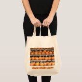 Tote Bag Mur Citrouille d'Halloween (Devant (produit))