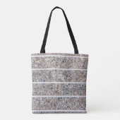 Tote Bag Mur de galets en béton (Dos)