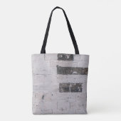 Tote Bag Mur en ciment gris (Dos)