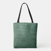 Tote Bag Mur peint en vert (Dos)