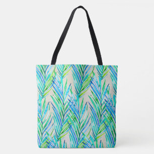 Tote Bag Murmure de palmier Hawaïen Tropical Frais