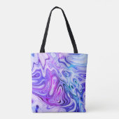 Tote Bag murmure fantomatique, pastel marbré : (Dos)