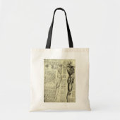 Tote Bag Muscles humains anatomiques de Léonard de Vinci (Devant)
