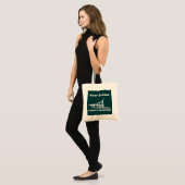 Tote Bag Mushing universitaire (Devant (modèle))