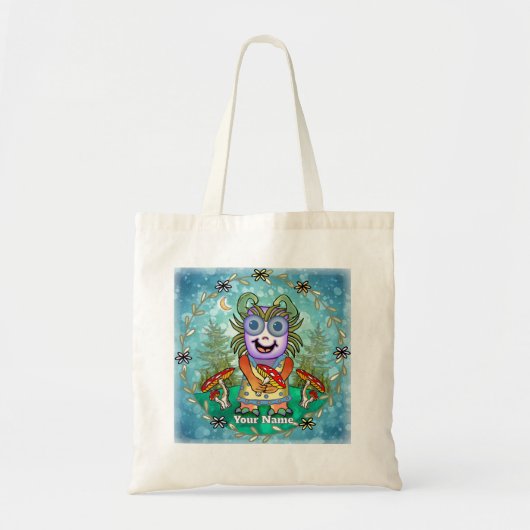 Tote Bag Mushroom Monster (Devant)
