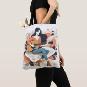 Tote Bag Musical à la mode (De près)