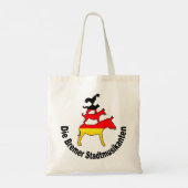 Tote Bag Musiciens de Brême (Dos)