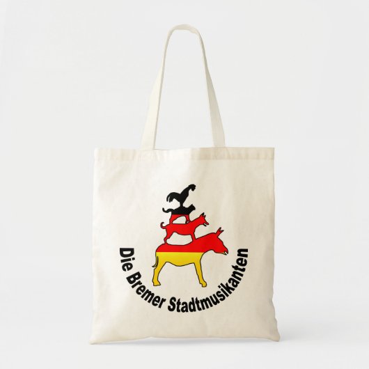 Tote Bag Musiciens de Brême (Devant)