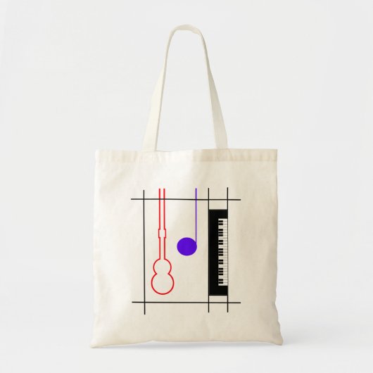Tote Bag Musikinstrument (Devant)