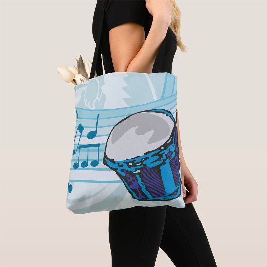 Tote Bag Musique Bongo Drum