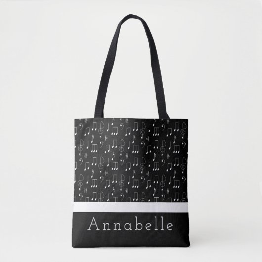 Tote Bag Musique Chique (Devant)