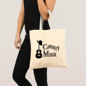 Tote Bag Musique country (Devant (produit))