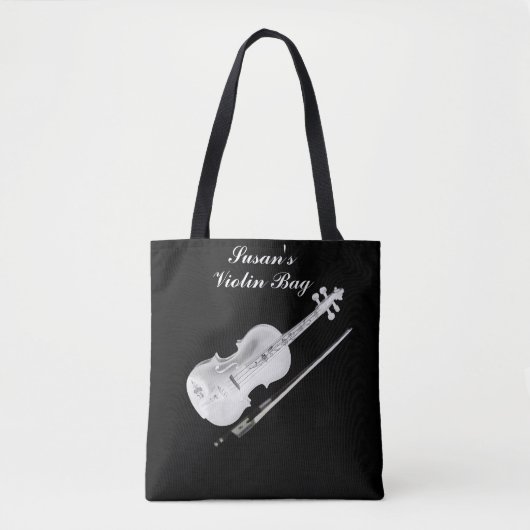 TOTE BAG MUSIQUE DE MONOGRAMME (Devant)