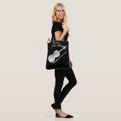 TOTE BAG MUSIQUE DE MONOGRAMME (Sur le modèle)