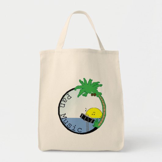 Tote Bag Musique Fourre-tout de casserole (Devant)