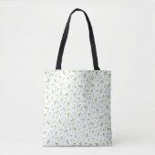 Tote Bag musique, musique, note, mélodie, noir, son, clef, (Devant)