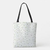 Tote Bag musique, musique, note, mélodie, noir, son, clef, (Dos)