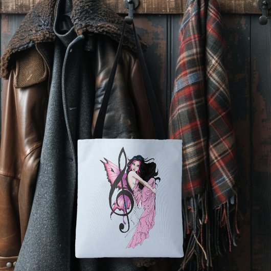 Tote Bag Musique Note Fée