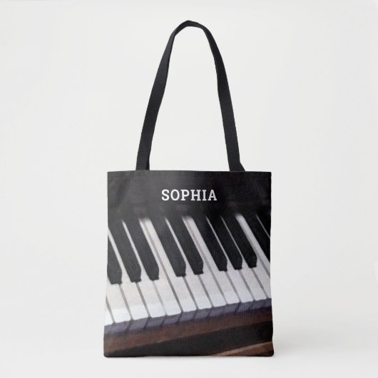 Tote Bag Musique personnalisée (Devant)