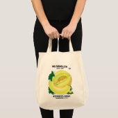 Tote Bag Muskmelon ( Honey Dew ) Étiquette de paquets de se (Devant (produit))