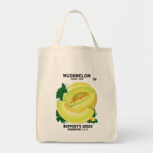 Tote Bag Muskmelon ( Honey Dew ) Étiquette de paquets de se