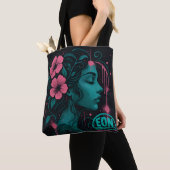 TOTE BAG MUSSA FLORAL (De près)