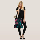 TOTE BAG MUSSA FLORAL (Sur le modèle)