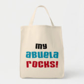 Tote Bag My Abuela Rocks T-shirts et cadeaux (Devant)
