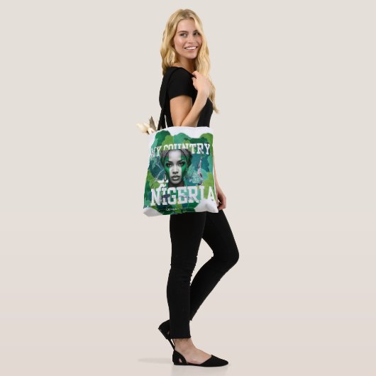 Tote Bag My Country, Nigeria – liac.o Collection (Sur le modèle)