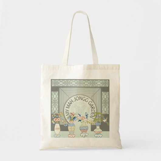 Tote Bag My Mah Jongg Garden Fourre-tout (Devant)