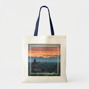 Tote Bag Myanmar (Birmanie), lever de soleil de Bagan