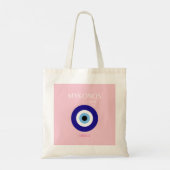 Tote Bag Mykonos Muse, Mykonos, Pink (Dos)