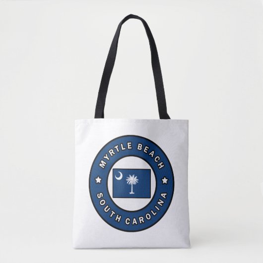 Tote Bag Myrtle Beach Caroline du Sud (Devant)