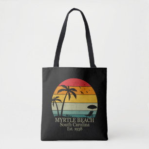 Tote Bag Myrtle Beach Caroline du Sud vintage