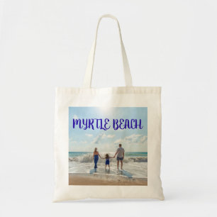 Tote Bag Myrtle Beach Souvenir Sable et Surf en famille
