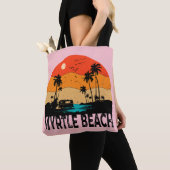 Tote Bag Myrtle Beach Vintage (De près)