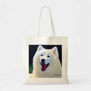 Tote Bag MySamoyed Idea Cadeau Personnalisé Cute Samoyed