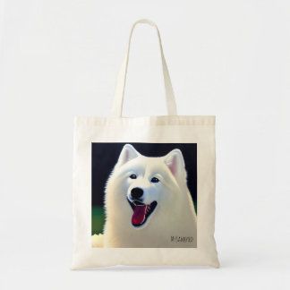Tote Bag MySamoyed Idea Cadeau Personnalisé Cute Samoyed