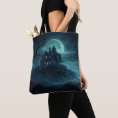 Tote Bag Mystérieuse Cabine De Bord De Mer (De près)