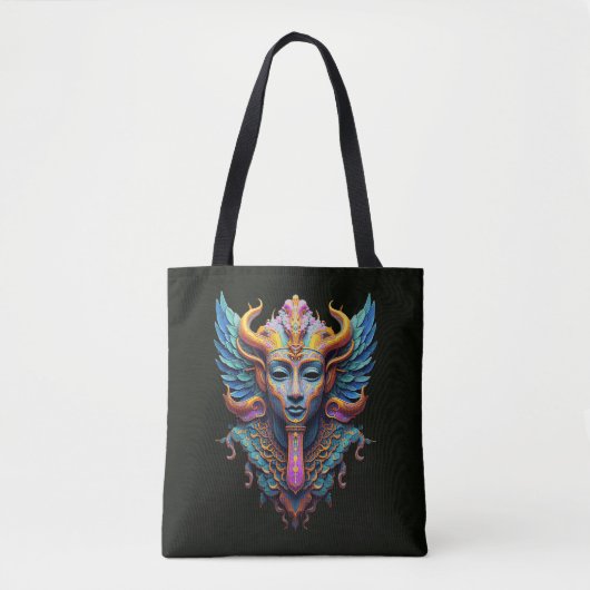 Tote Bag Mystic Winged Deity (Devant)