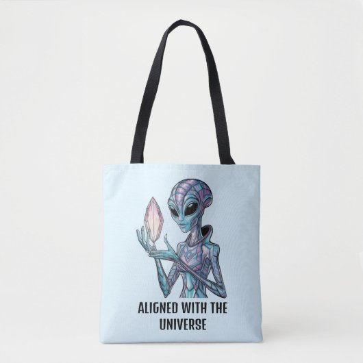 Tote Bag Mystical Alien (Devant)
