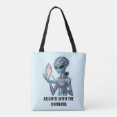 Tote Bag Mystical Alien (Dos)