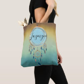 Tote Bag Mystical Chic Dreamcatcher personnalisé (De près)