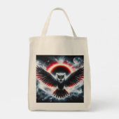 Tote Bag Mystical Cosmic Celestial Owl (Dos)