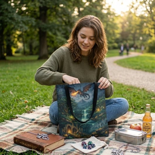 Tote Bag Mythic Realms Fragmented Legends