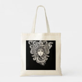 Tote Bag Mythologie grecque Medusa Head - Serpent Occulte M (Dos)