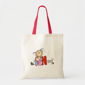 Tote Bag N est pour la bonne d'enfants