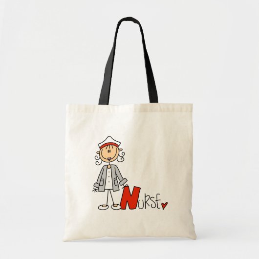 Tote Bag N est pour l'infirmière (Devant)